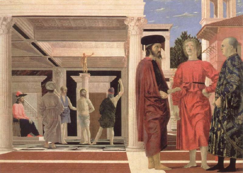Piero della Francesca The Flagellation fo Christ Sweden oil painting art